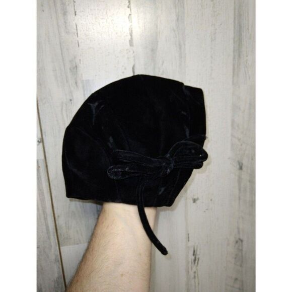 Vintage Gage Brother Black Velvet Juliette Hat